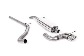 Seat Ibiza Cupra/Bocanegra 1.4 TSI - Non-Resonated (Louder) Cat-Back Exhaust System with Twin Polished Tips