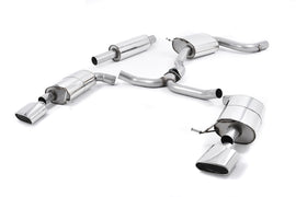 Seat Leon ST Cupra 280/290 2.0 TSI (Non GPF Models) - Resonated (Quieter) Cat-Back Exhaust System with Polished Oval Tips