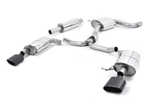 Load image into Gallery viewer, Seat Leon ST Cupra 280/290 2.0 TSI (Non GPF Models) - Resonated (Quieter) Cat-Back Exhaust System with Cerakote Black Oval Tips