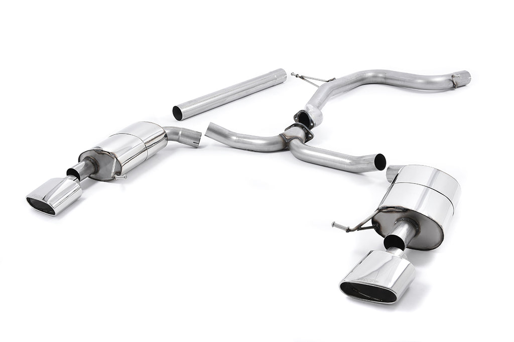 Seat Leon ST Cupra 280/290 2.0 TSI (Non GPF Models) - Non-Resonated (Louder) Cat-Back Exhaust System with Polished Oval Tips