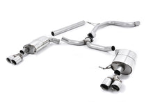 Load image into Gallery viewer, Seat Leon ST Cupra 280/290 2.0 TSI (Non GPF Models) - Non-Resonated (Louder) Cat-Back Exhaust System with Quad Round Polished Tips