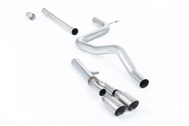 Seat Leon FR 2.0 TDI 150 - Non-Resonated (Louder) Cat-Back Exhaust System with Titanium Tips