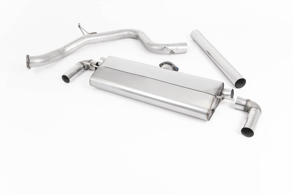 Seat Leon Cupra 300 2.0 TSI (Non GPF Models) - Non-Resonated (Louder) Cat-Back Exhaust System with Polished Oval Tips