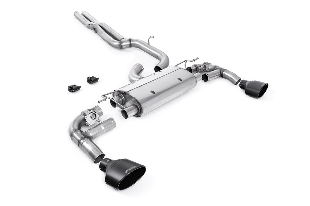 Seat Cupra Formentor VZ5 2.5T 4Drive - OPF/GPF Back Exhaust System with Cerakote Black Oval Trims