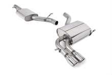 Load image into Gallery viewer, Audi A3 2.0T FSI Quattro - Resonated (Quieter) Cat-Back Exhaust System with Polished Trims