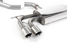 Load image into Gallery viewer, VW Scirocco GT 2.0 TSI 200ps - Resonated (Quieter) Cat-Back Exhaust System with Twin GT80 Trims