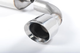 VW Golf MK4 R32 - Non-Resonated (Louder) Cat-Back Exhaust System with Polished Trims