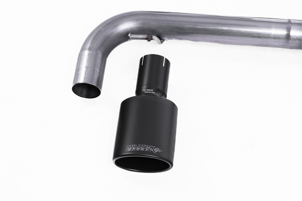 VW Scirocco R - Non-Resonated Turbo-Back Exhaust System with Hi-Flow Sports Catalyst