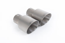 Load image into Gallery viewer, VW Golf R Mk6 - Resonated (Quieter) Cat-Back Exhaust System with Titanium Trims