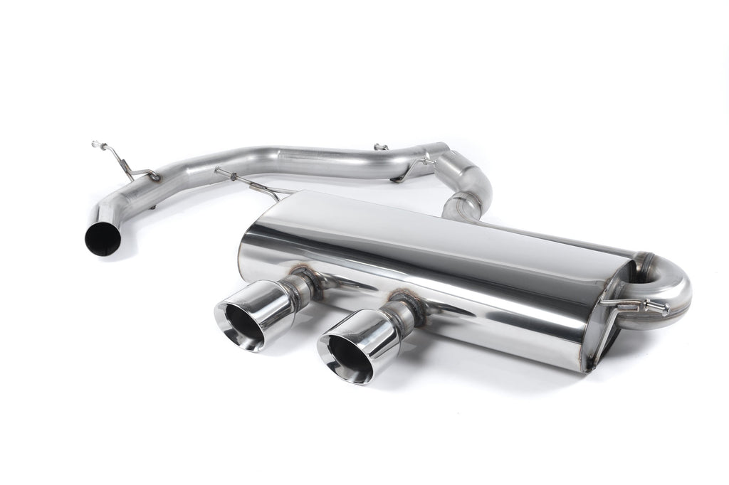 VW Golf GTi Mk5 - Non-Resonated (Louder) Cat-Back Exhaust System with GT100 Trims (For R32 Valance)