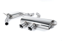Load image into Gallery viewer, VW Golf GTi Mk5 - Resonated (Quieter) Cat-Back Exhaust System with Dual GT100 Trims (For R32 Valance)