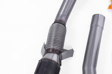 Load image into Gallery viewer, VW Golf GTI MK6/Scirocco R - Non-Resonated (Louder) Turbo-Back Exhaust System with Hi-Flow Sports Catalyst &amp; Matt Black Trims