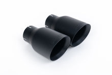 Load image into Gallery viewer, VW Golf R Mk6 - Non-Resonated (Quieter) Cat-Back Race Exhaust System with Cerakote Black Tips