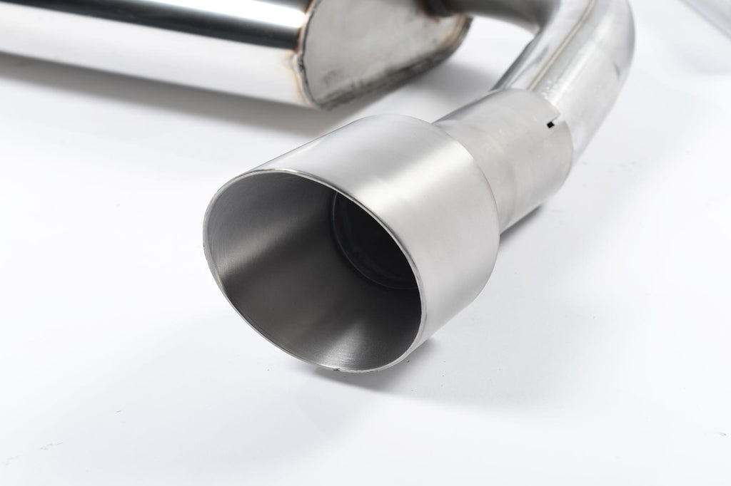 VW Golf GTI Mk7 Resonated (Quieter) Cat-Back Exhaust System with Titanium Tips