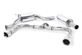 VW Golf GTI Mk7 Non-Resonated (Louder) Cat-Back Exhaust System with Polished Tips