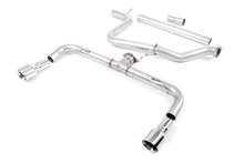 Load image into Gallery viewer, VW Golf GTD Mk7 - Non-Resonated (Louder) with Dual GT100 Tips Cat-Back Exhaust System (GTI Style)