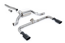 Load image into Gallery viewer, VW Scirocco GT 2.0 TSI 200ps - Non-Resonated (Louder) Cat-Back Exhaust System with Cerakote Black Oval Tips (For Scirocco R Valance)