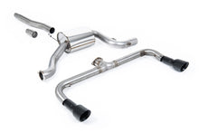 Load image into Gallery viewer, VW Scirocco GT 2.0 TSI 200ps - Non-Resonated (Louder) Cat-Back Exhaust System with Matt Black GT100B Tips (For Scirocco R Valance)