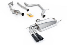 Load image into Gallery viewer, VW Golf Mk5 GTi 2.0T - Non-Resonated (Louder) Turbo-Back Exhaust System with Hi-Flow Sports Catalyst &amp; Cerakote Black Tips