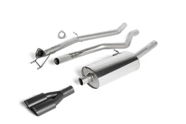 VW Amarok 2.0 BiTDI 163/180 - Cat-Back Exhaust System with Twin Black Oval Outlets