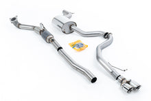 Load image into Gallery viewer, VW Jetta MK6 GLI 2.0T TSI - Resonated (Quieter) Turbo-Back Exhaust System with Hi-Flow Sports Catalyst &amp; Twin Polished Tips