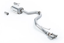 Load image into Gallery viewer, VW Jetta MK6 GLI 2.0T TSI - Resonated (Quieter) Cat-Back Exhaust System with Twin Polished Trims