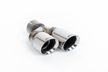 Load image into Gallery viewer, VW Jetta MK6 GLI 2.0T TSI - Resonated (Quieter) Cat-Back Exhaust System with Twin Polished Trims