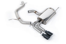 Load image into Gallery viewer, VW Golf Mk5 GTi Edition 30 2.0T - Non-Resonated (Louder) Cat-Back Exhaust System with Cerakote Black Tips