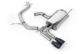VW Golf Mk5 GTi Edition 30 2.0T - Non-Resonated (Louder) Cat-Back Exhaust System with Cerakote Black Tips