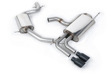 Load image into Gallery viewer, VW Golf Mk5 GTi Edition 30 2.0T - Resonated (Quieter) Cat-Back Exhaust System with Cerakote Black Tips