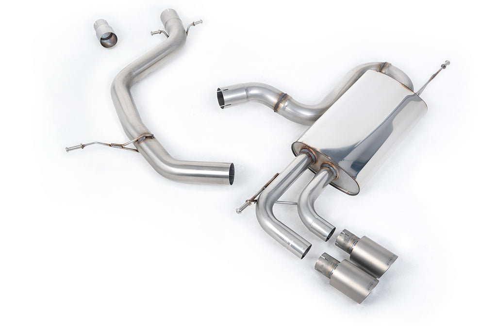 VW Golf Mk6 GT 1.4 TSI 160PS - Non-Resonated (Louder) Cat-Back Exhaust System with Titanium Tips