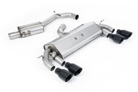 VW Golf R MK7 2.0 TSI (76.2mm systems)  - Resonated RACE (Quieter) Cat-Back Exhaust System