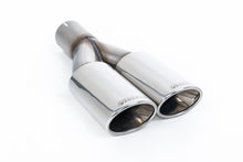 Load image into Gallery viewer, VW T6 SWB 2.0TSI Petrol - Non-Resonated (Louder) Cat-Back Exhaust System with Twin Polished Oval Outlet