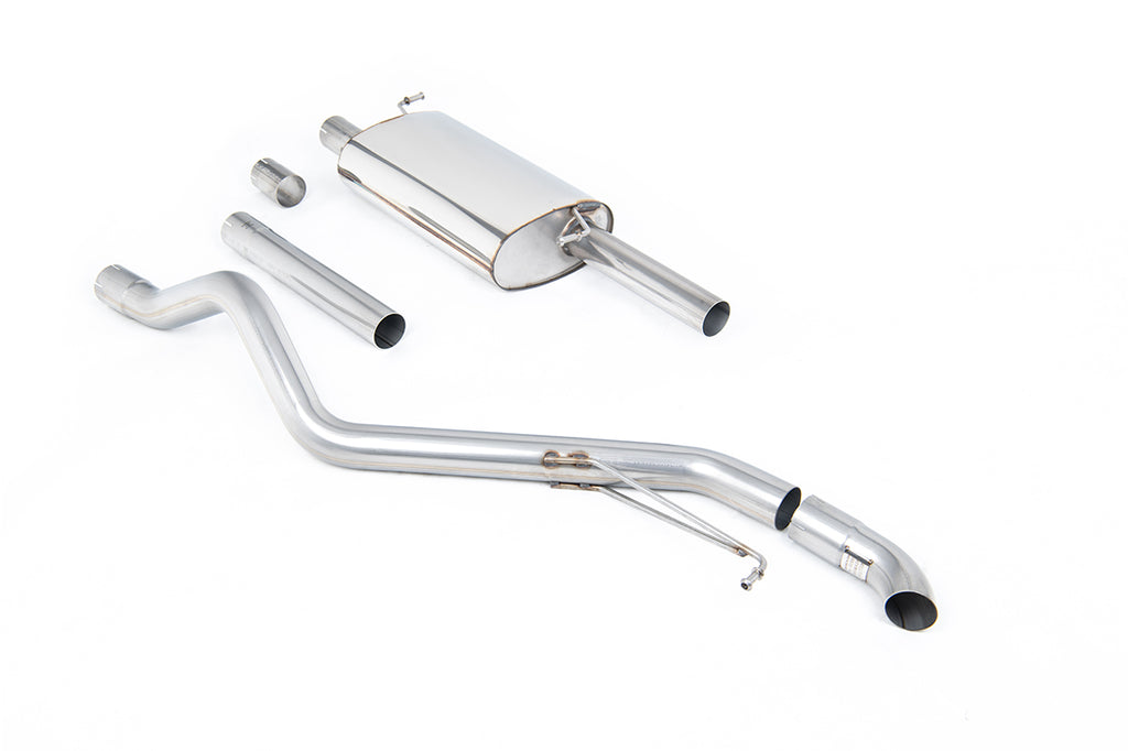 VW T6 LWB 2.0TSI Petrol - Road+ Cat-Back Exhaust System with Discrete Outlet