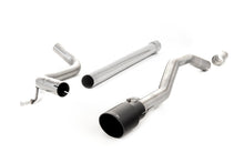 Load image into Gallery viewer, VW Up GTI 115ps &amp; 1.0TSI 90ps - Non-Resonated (Louder) Cat-Back Exhaust System with GT-90 Cerakote Black Trim