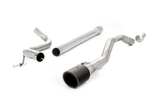 Load image into Gallery viewer, VW Up GTI 115ps &amp; 1.0TSI 90ps - Non-Resonated (Louder) Cat-Back Exhaust System with JET-90 Carbon Trim