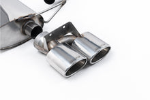 Load image into Gallery viewer, VW Golf R Mk7.5 Estate - Non-Resonated (Louder) Cat-Back Exhaust System with Polished Quad Oval Tips