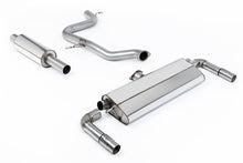 Load image into Gallery viewer, VW Golf MK7.5 GTI (Incl Performance Pack/Non GPF) - Resonated (Quieter) Cat-Back Exhaust System with GT-100 Burnt Titanium Trims