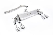 Load image into Gallery viewer, VW Golf MK7.5 R 2.0 TSI 300ps/310ps (76mm Systems) - Non-resonated (louder) GPF/OPF Back Exhaust System with Polished GT-100 Round Tips