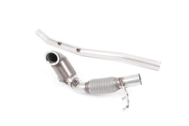 Large Bore Downpipe with Race Hi-Flow Sports Catalyst - For Milltek Cat-Back (Audi/Seat/VW)