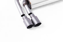 Load image into Gallery viewer, VW Golf MK7.5 1.5TSI Evo GT &amp; R-Line - Resonated (Quieter) Cat-Back Exhaust System with Titanium Trims (GTD Style)