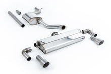 Load image into Gallery viewer, VW Golf MK7.5 1.5TSI Evo GT &amp; R-Line - Resonated (Quieter) Cat-Back Exhaust System with Titanium Trims (GTI Style)