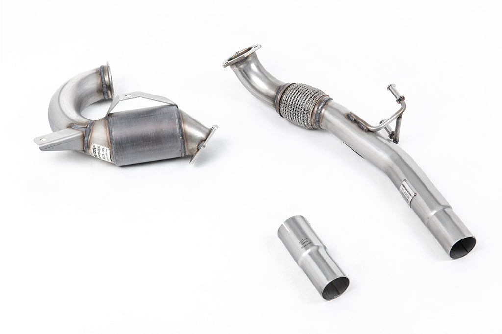 VW Up GTI 115ps &amp; 1.0TSI 90ps - Hi Flow Sports Cat &amp; Downpipe - For Milltek Cat Back