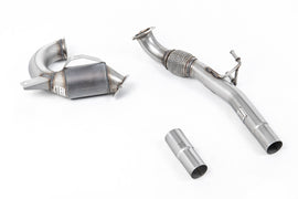 VW Up GTI 115ps & 1.0TSI 90ps - Hi Flow Sports Cat & Downpipe - For Milltek Cat Back