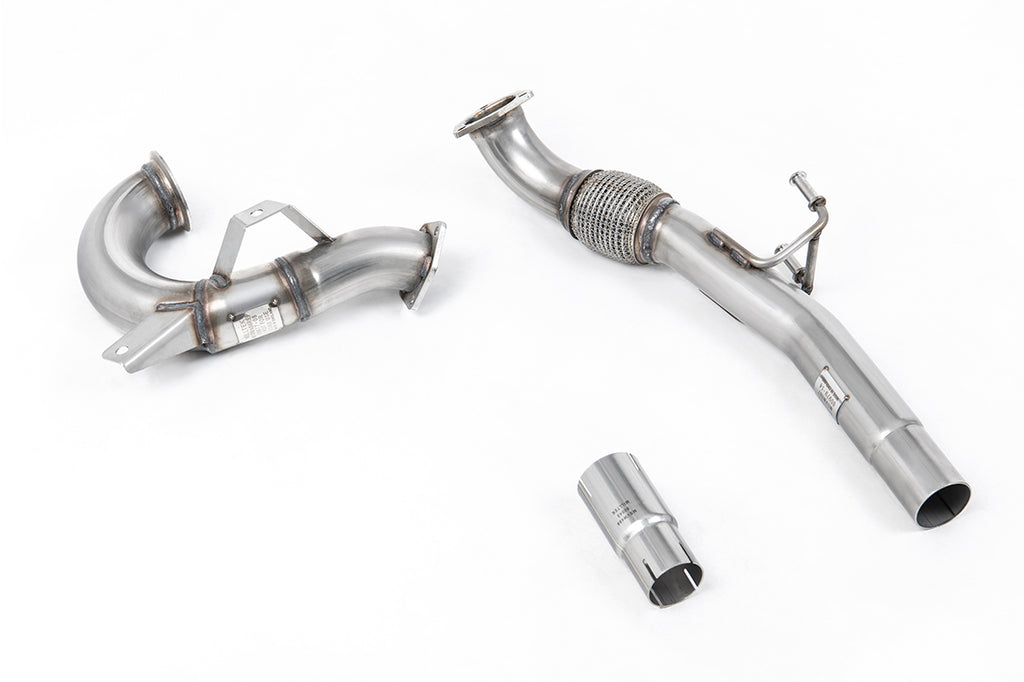 VW Up GTI 115ps &amp; 1.0TSI 90ps - Large Bore Downpipe &amp; De-Cat - For OE Cat-Back