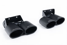 Load image into Gallery viewer, VW Golf R Mk7.5 Estate - Cat-Back Exhaust System with Cerakote Black Quad Oval Tips