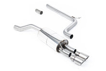 Load image into Gallery viewer, VW Polo GTI 2.0 TSI (AW - 5 Door/Non GPF Models) - Non-Resonated (Louder) Cat-Back Exhaust System with Titanium GT-90 Trims