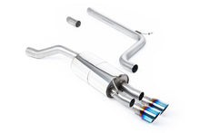 Load image into Gallery viewer, VW Polo GTI 2.0 TSI (AW - 5 Door/Non GPF Models) - Non-Resonated (Louder) Cat-Back Exhaust System with Burnt Titanium GT-90 Trims