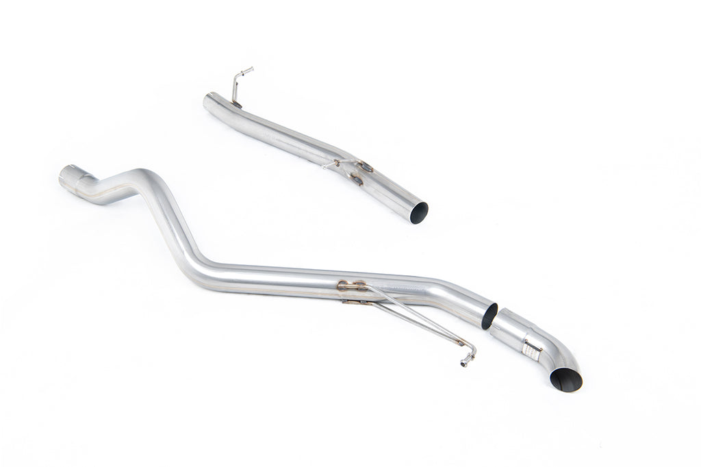 VW T6.1 SWB 2.0TDI - Non-Resonated Particulate Filter Back with Discrete Tailpipe