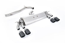 Load image into Gallery viewer, VW Golf MK7.5 R 2.0 TSI 300ps/310ps (76mm Systems) - Non-resonated (louder) GPF/OPF Back Exhaust System with Carbon JET-100 Round Tips
